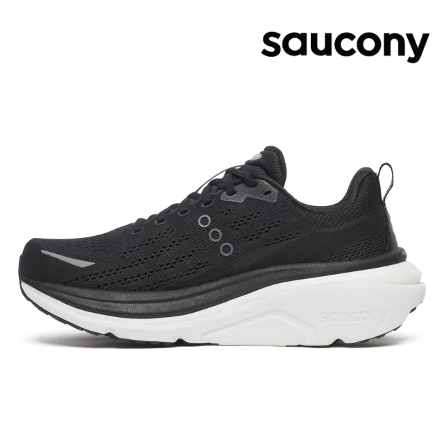 【SAUCONY 索康尼】男鞋 HURRICANE 25 穩定保護跑鞋  運動鞋 慢跑鞋(SA21026-200)