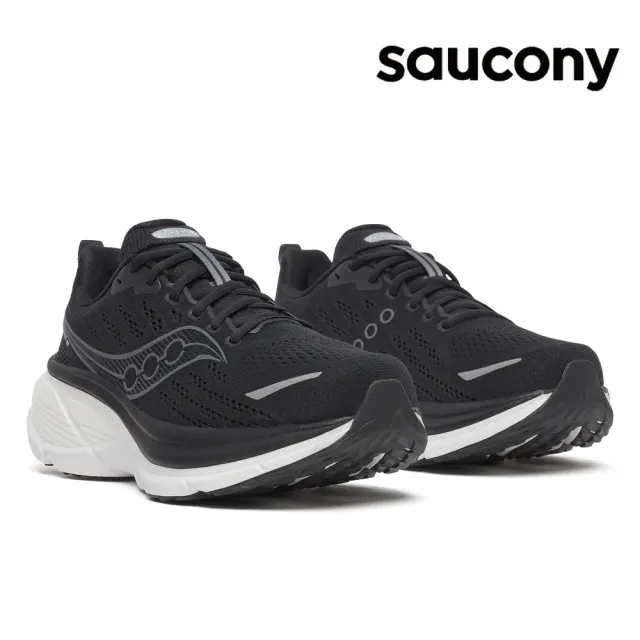 【SAUCONY 索康尼】男鞋 HURRICANE 25 穩定保護跑鞋  運動鞋 慢跑鞋(SA21026-200)