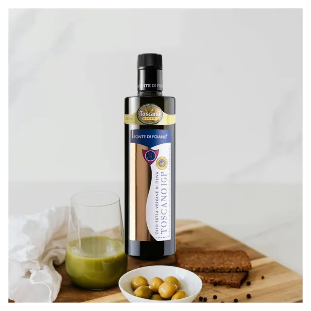 梵迪福雅諾 Fonte Di Foiano Toscano 特級初榨橄欖油 500ml(手工採摘橄欖鮮果 純物理方式冷萃提煉)雙11