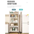 【慢慢家居】專人組裝-五層60寬-廚房可移動置物電器架(金屬導軌抽屜)