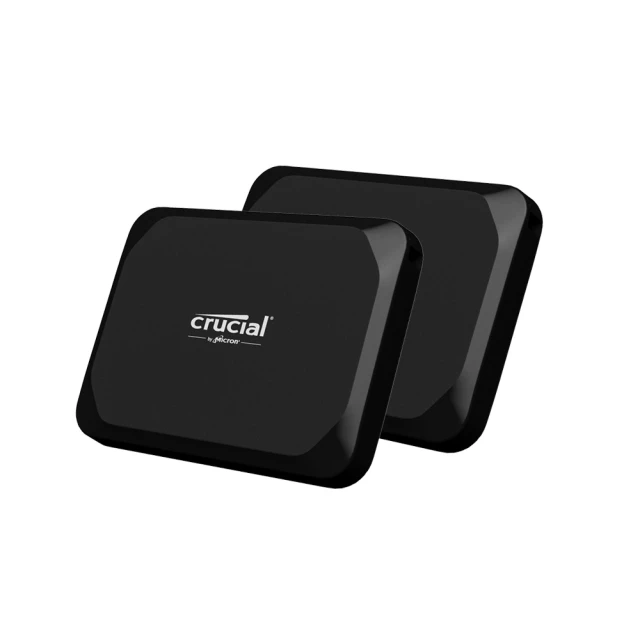 2入組 ★【Crucial 美光】X9 1TB Type-C USB 3.2 Gen 2 外接式ssd固態硬碟(CT1000X9SSD9)