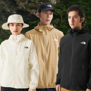 【The North Face 官方旗艦】男女款多機能防曬外套(多款任選)