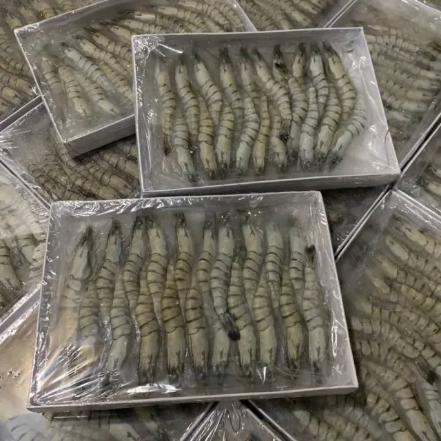 【好神】南洋急凍草蝦120尾組(20尾/盒/中秋烤肉/火鍋/燒烤)