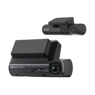 【MIO】含安裝 MiVue 960W+E80D 前4K後2K內2K 多視角同步掌握 三鏡頭行車記錄器(送-128G卡 行車紀錄器)