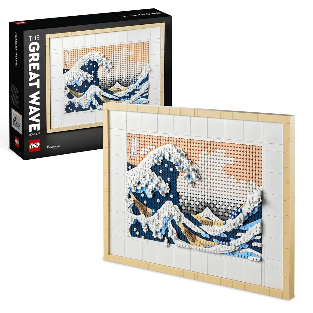 浮世繪31 LEGO 31208 Art 系列「神奈川沖浪裏」Hokusai – The Great Wave