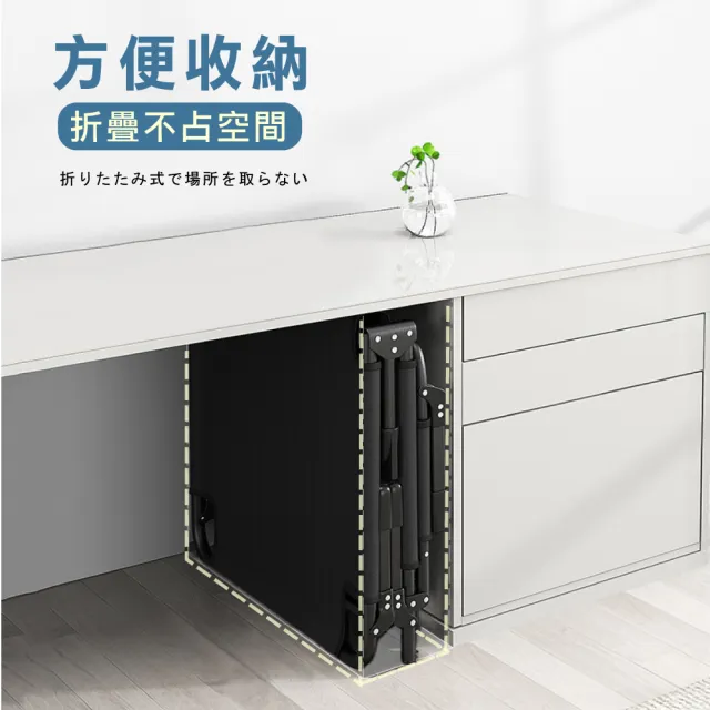 【ONE HOUSE】四段可調_小鋼炮穩固免安裝秒收折疊床_68寬(單人床 行軍床 辦公午休床 露營床)