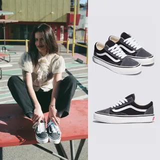 【VANS 官方旗艦】Premium LX Old Skool 黑灰色滑板鞋
