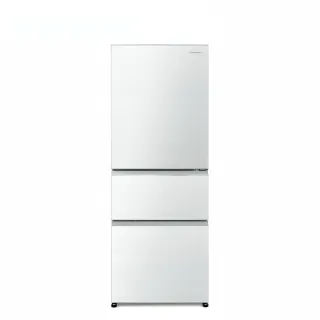 【Panasonic 國際牌】家電快配★450公升新一級能源效率三門玻璃門變頻冰箱-翡翠白(NR-C454HG-W)