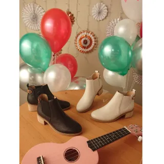 【A.S.O 阿瘦集團】BESO 柔軟牛皮百搭鬆緊帶直套中跟靴(女鞋_2色任選)