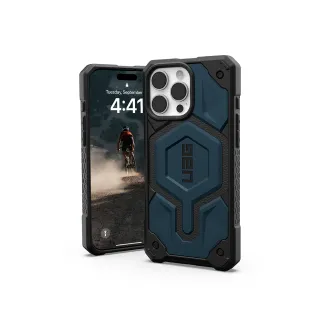 【UAG】iPhone 16 Pro Max 磁吸頂級版耐衝擊保護殼-藍(支援MagSafe無線充電)