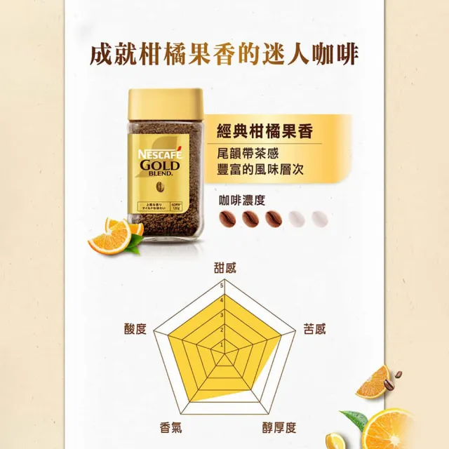 【NESCAFE 雀巢咖啡】金牌微研磨咖啡罐裝 120g/罐(口味任選;原味/深焙)