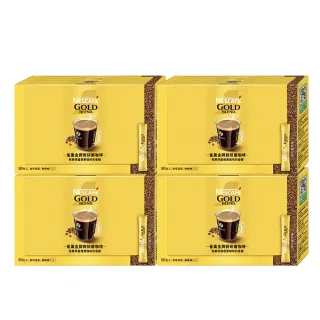 【NESCAFE 雀巢咖啡】金牌微研磨咖啡隨行包50入x4盒(共200入)