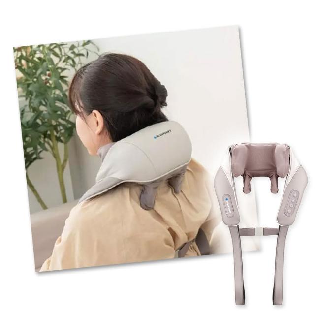  BLAUPUNKT藍寶 BPB-M19BU 肩頸按摩機，專為現代上班族設計的揉捏式按摩器，提供頸部、肩部、腰部、背部全方位舒緩。內建溫熱功能，低溫約41℃、高溫約46℃，促進血液迴圈緩解疲勞。採用充電式設計，2000mAh電池續航約160分鐘，充電約150分鐘，輕巧1.25kg、尺寸24.5x17x15cm，便於攜帶。無線遙控操作，揉捏模式支援正常/間歇切換，快慢檔調整（15-30轉/分鐘）。中國製造，BSMI認證R33599，1年保固，材質皮革、萊卡、ABS等舒適耐用。適合日常肩頸保養，藍寶品牌品質保證，讓您輕鬆享溫熱揉捏按摩舒壓！ 