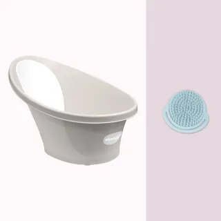 【shnuggle】月亮澡盆2件組 優惠組合(月亮澡盆+寶寶頭皮沐浴刷)