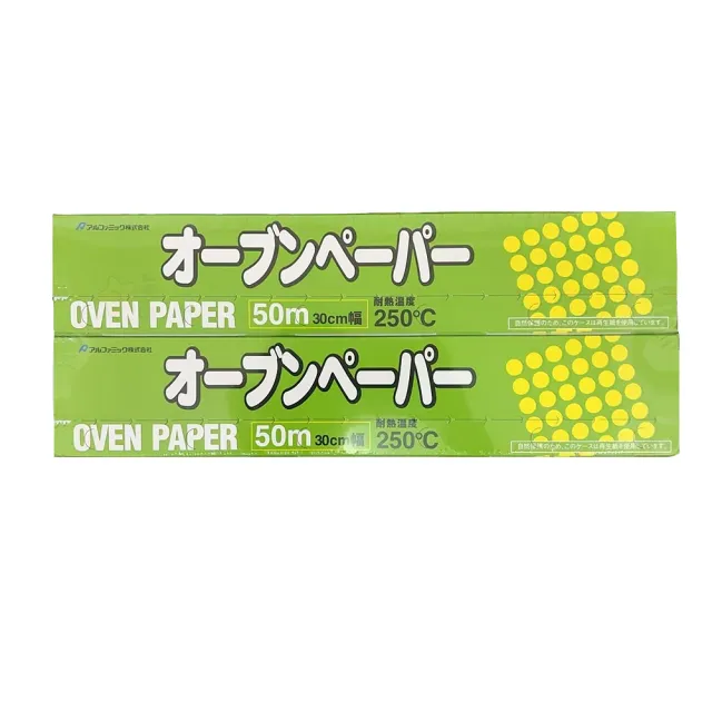 【Star 星】Alphamic 食物烹調專用紙2入裝(30公分 X 50公尺 X 2入裝)