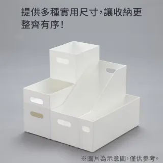 【NITORI 宜得利家居】收納整理盒 CLANE LOW 橫式半格型 WH CLANE 收納盒 整理盒