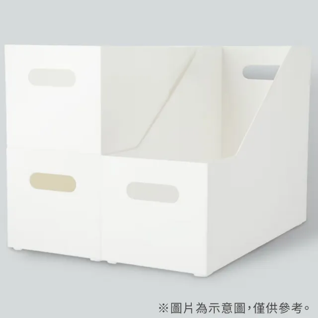 【NITORI 宜得利家居】收納整理盒 CLANE LOW 橫式半格型 WH CLANE 收納盒 整理盒