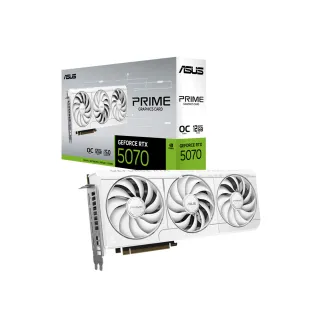 【ASUS 華碩】PRIME-RTX5070-O12G-WHITE 顯示卡+華碩 PRIME 850W ATX3.0 金牌 電源供應器器
