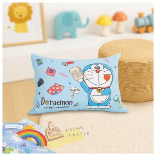 【享夢城堡】MIT卡通枕頭63x45cm一入－哆啦A夢DORAEMON 變變變-藍 / 正版授權中枕
