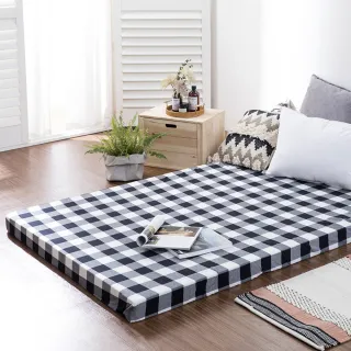 【hoi! 好好生活】台灣製8CM高壓彈力棉床墊-特規雙人150*200CM含水洗棉床墊套