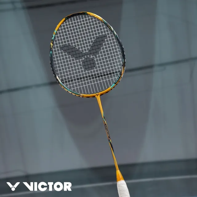 【VICTOR 勝利體育】羽球拍 羽毛球拍 黃金利爪(TK-F C Ultra X豐饒金)