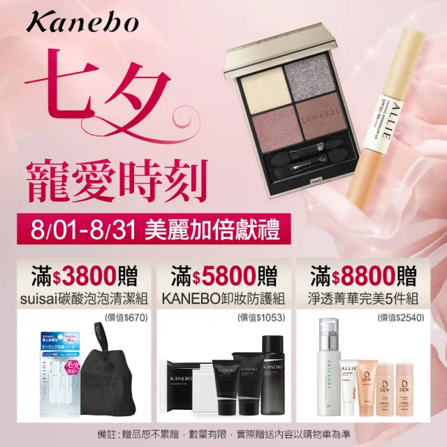 【Kanebo 佳麗寶】ALLIE 持采UV高效防曬水凝乳2大1小限量組 #海洋友善防曬(90gx2+40g)