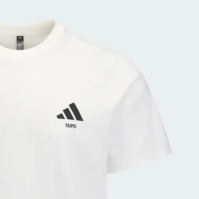 【adidas 愛迪達】運動 休閒 T恤 男上衣 TAIPEI GFX TEE(KF2470)