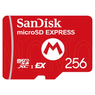【SanDisk 晟碟】microSD Express 256GB NS2 Switch 2 特規記憶卡 工業包(平行輸入)