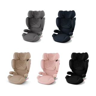 【Cybex 官方直營】Solution T i-Fix Plus 頂級透氣美型兒童安全汽座(贈原廠汽座杯架)