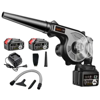 【Ogula小倉】鼓風機 吹吸噴三用 電池認證BSMI:R3E558（送整套清潔工具）兩電(鼓風機/吹葉機/鋰電鼓風機)