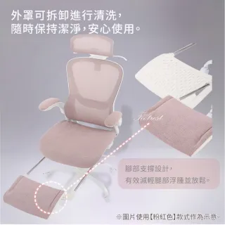 【NITORI 宜得利家居】電腦椅 事務椅 辦公椅 OC704 乳膠坐墊 BE(電腦椅 事務椅 辦公椅)
