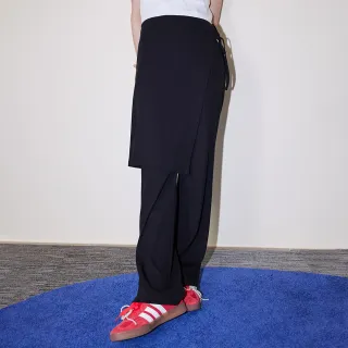 【gozo】A｜顯瘦兩件式彈性喇叭褲(兩色)