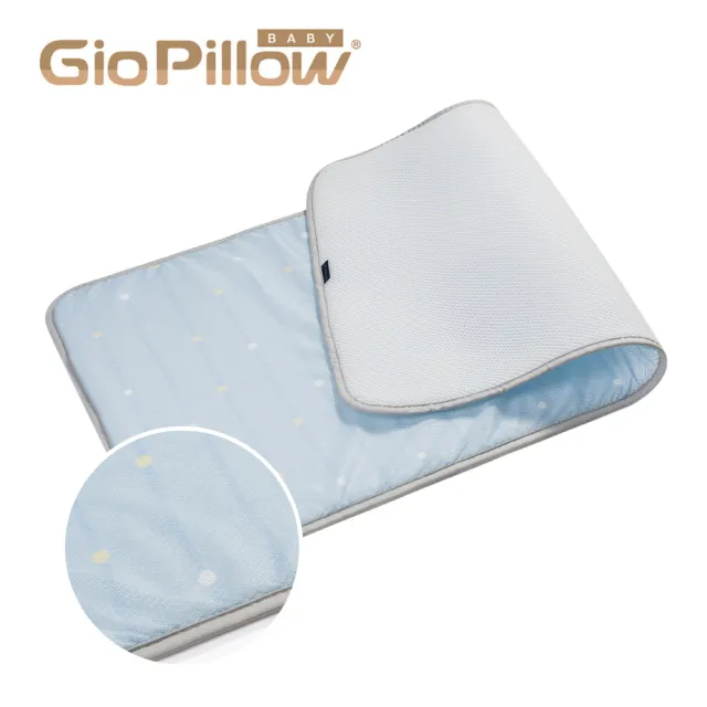 【GIO Pillow】中床 60×120cm 超透氣排汗嬰兒床墊 M號 送收納袋(嬰兒床墊 透氣床墊 可水洗床墊)
