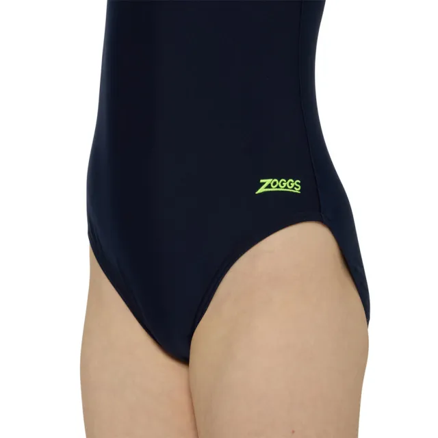 【Zoggs】女孩《夏日悠然》運動連身泳裝(大童泳衣/女孩泳衣/學生泳衣/女童泳衣/學生泳裝)