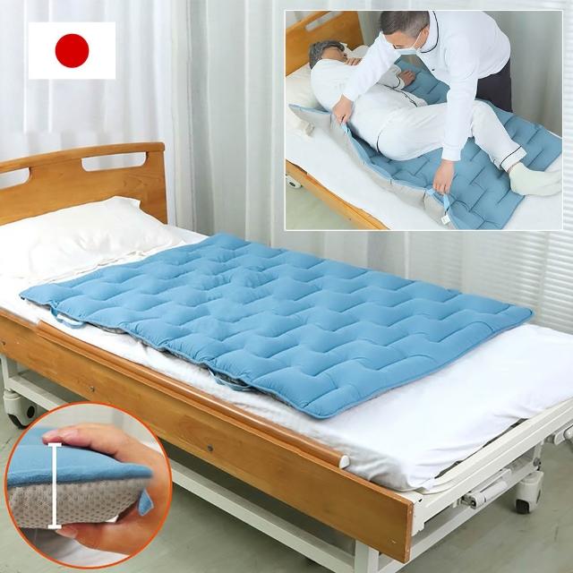 【納美生醫科技】高科技減壓抑菌防褥瘡床墊90*120 升級透氣加厚帶扶手款(非充氣防褥瘡墊 老人臥床翻身墊)