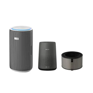 【Philips 飛利浦】買大送小組★奈米級空氣清淨機★適用24坪(AC3220/80)