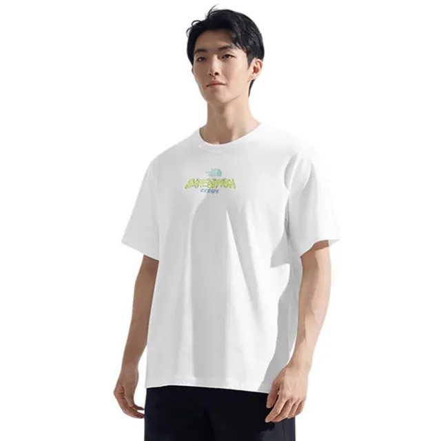 【The North Face】北臉 短袖上衣 男 女 中性 白 NF0A8F08FN4