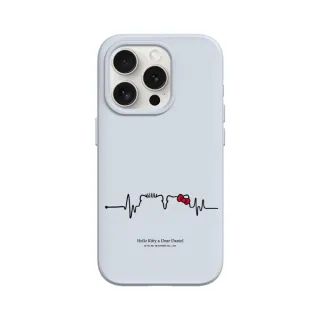 【RHINOSHIELD 犀牛盾】iPhone 16系列 SolidX 強化吸震緩衝防摔手機殼/撲通撲通(Hello Kitty)