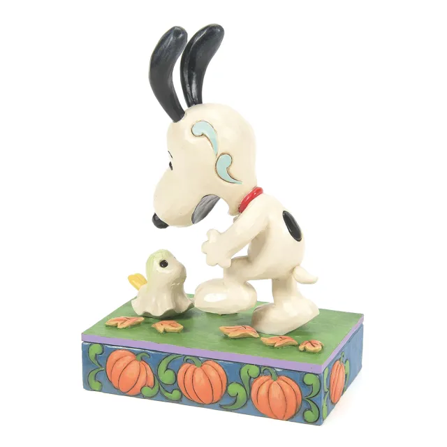 【Enesco】精品雕塑 SNOOPY史努比與幽靈裝胡士托居家擺飾
