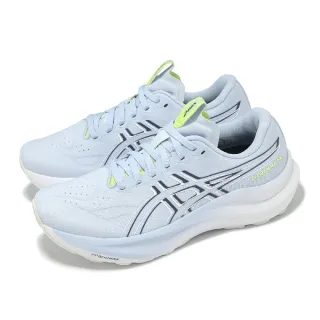 【asics 亞瑟士】慢跑鞋 GT-2000 14 女鞋 藍 灰 支撐 回彈 運動鞋 亞瑟士(1012B843400)