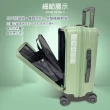 【LYNX官方直營】美國山貓19吋第二代前開登機箱(防爆拉鏈、避震雙排輪、TSA海關鎖、可加大)