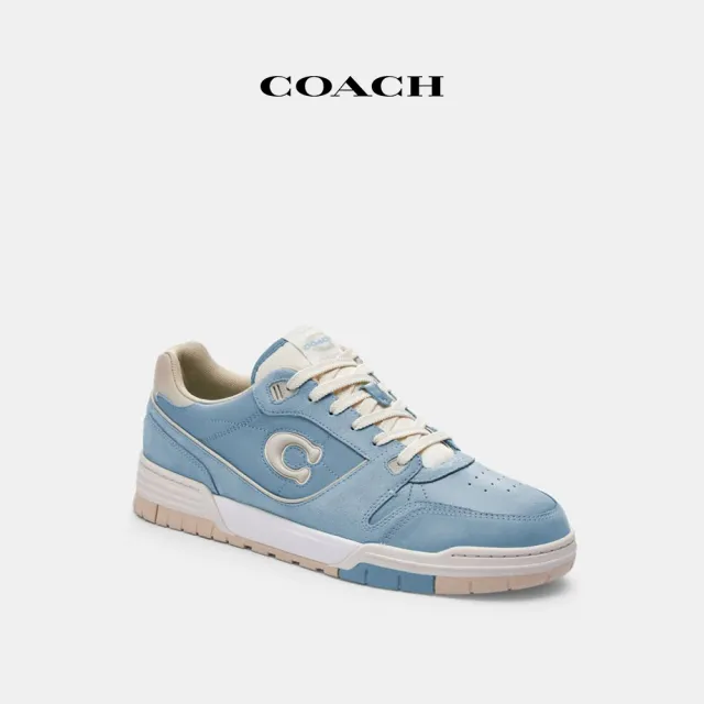 【COACH】蔻馳官方直營 SOHO男款休閒鞋-風信子色(CAQ15)