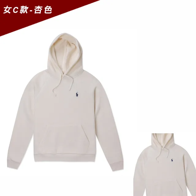 【RALPH LAUREN】RL POLO 經典刺繡小馬連帽T恤-女-多色選 上衣(平輸品)