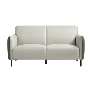 【hoi! 好好生活】Linsy北歐科技布雙人沙發1.5M 霜灰色 BS104