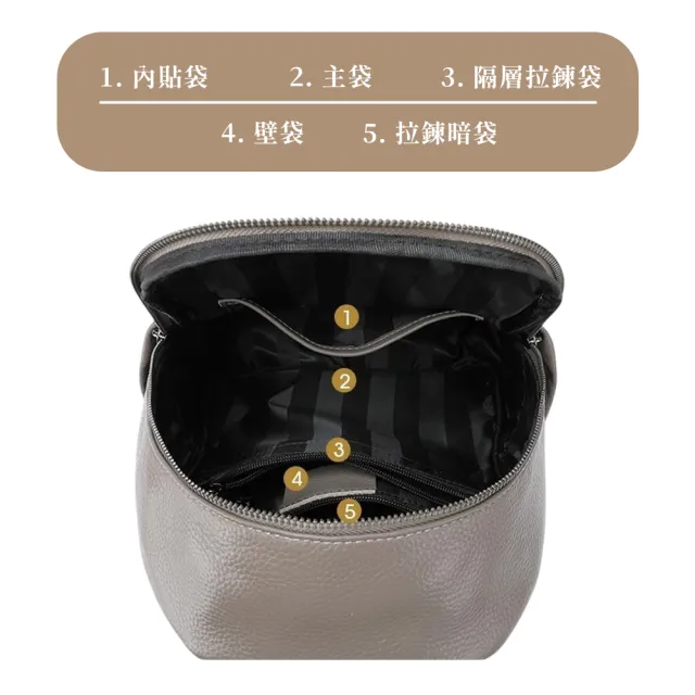【ZENDAR】直播限定 台灣總代理 限量1折 頂級超柔軟小牛皮後背包 莎拉系列 全新專櫃展示品(2色任選)