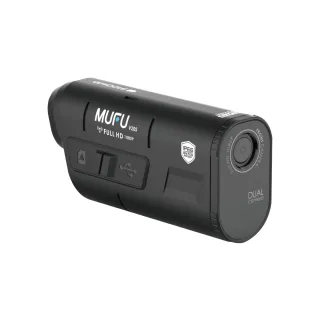 【MUFU官方直營】雙鏡頭機車行車記錄器V20S(錄影7.5小時 機車行車紀錄器)