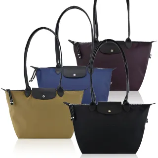 【LONGCHAMP】LE PLIAGE ENERGY系列再生尼龍長把肩背/斜背兩用包(多色選)