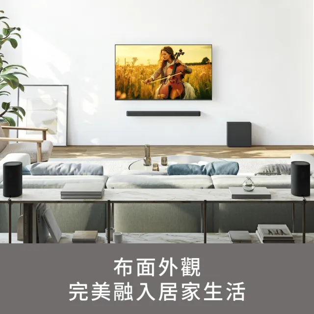 【SONY 索尼】BRAVIA Theatre Rear8 無線後環繞揚聲器 SA-RS8(公司貨 保固12個月)