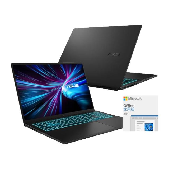 【ASUS 華碩】Office2024組★16吋Core 5效能RTX5050筆電(V16 V3607VH/Core 5-210H/16G/512G SSD/RTX5050/W1