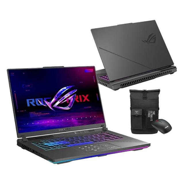 【ASUS 華碩】後背包/滑鼠組★16吋R9 GeForce RTX 5060 電競筆電(G614PM-0024C8940HX-NBL/R9-8940HX/16G/1T